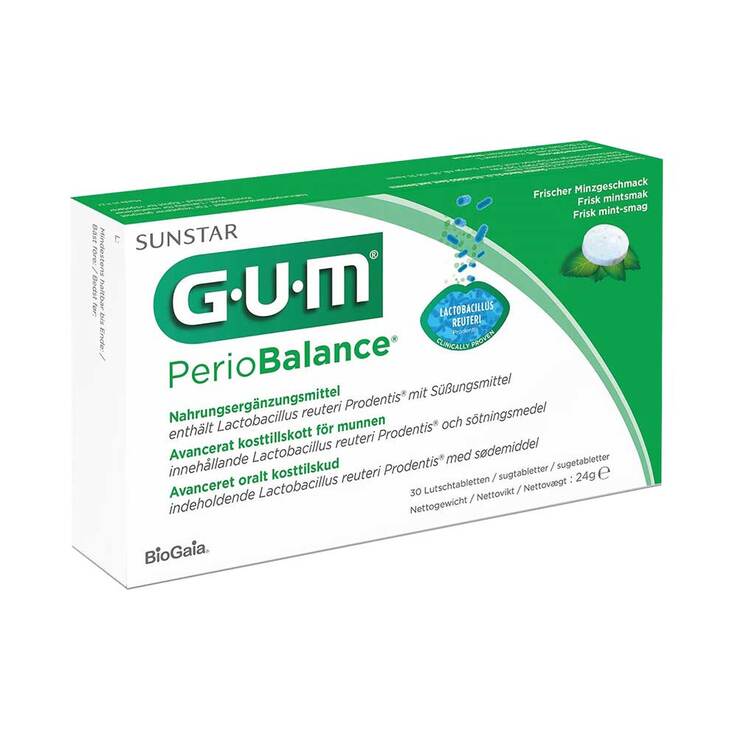 GUM PerioBalance Lutschtabletten, 30 St