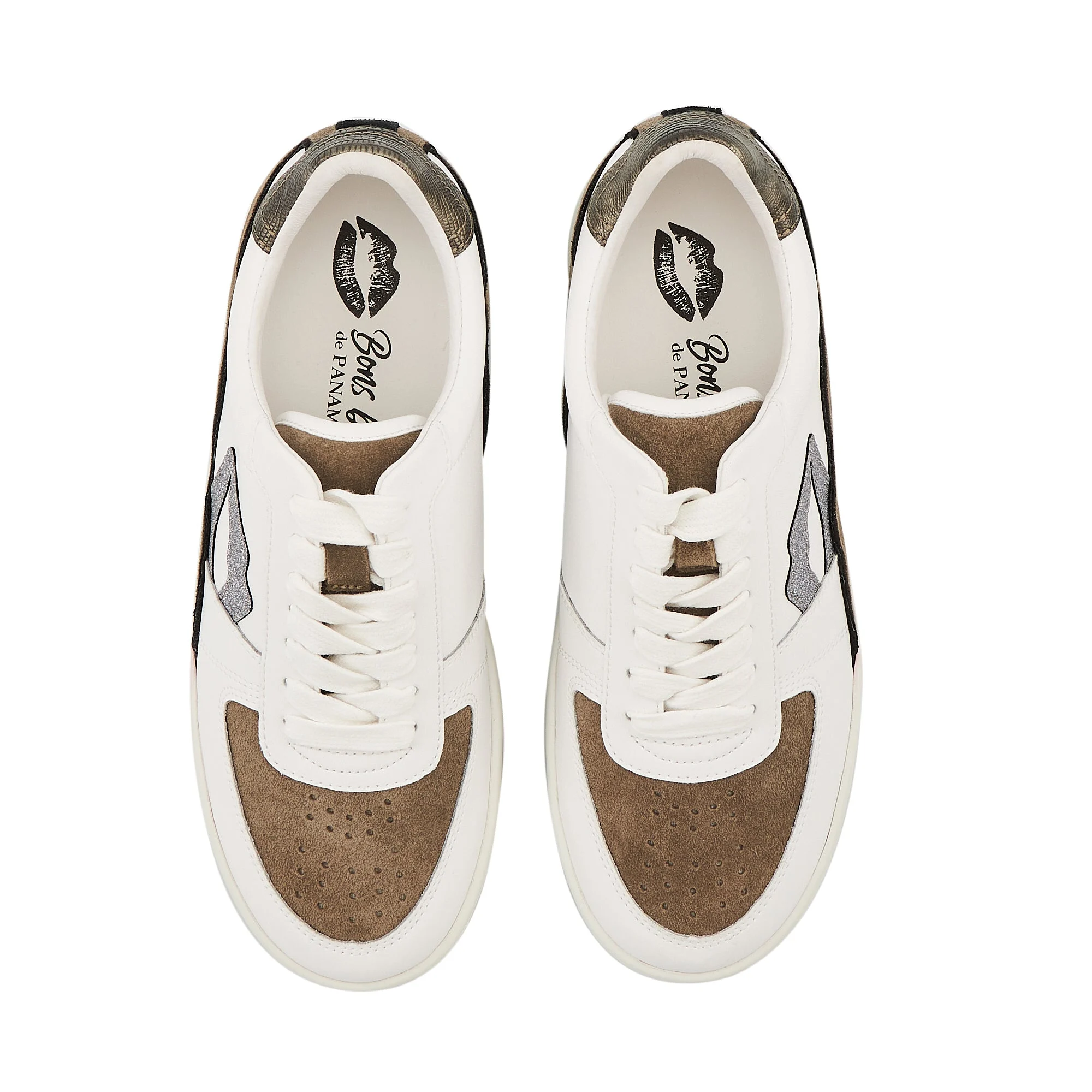 LOULOUSUEDE - Sneakers en cuir | Gris