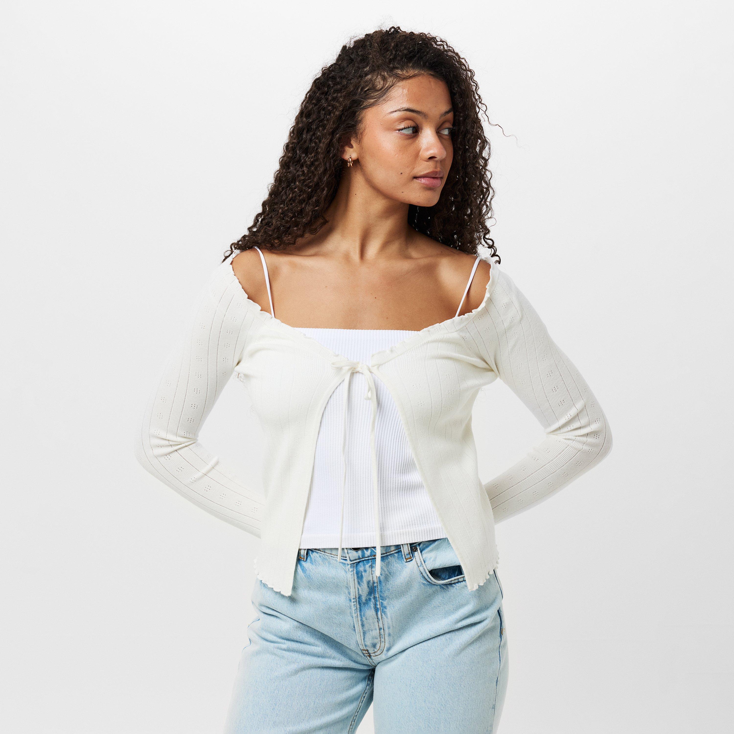 Jack Wills JW Pointelle Cardigan