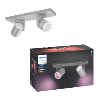 Philips Hue opbouwspot Argenta aluminium