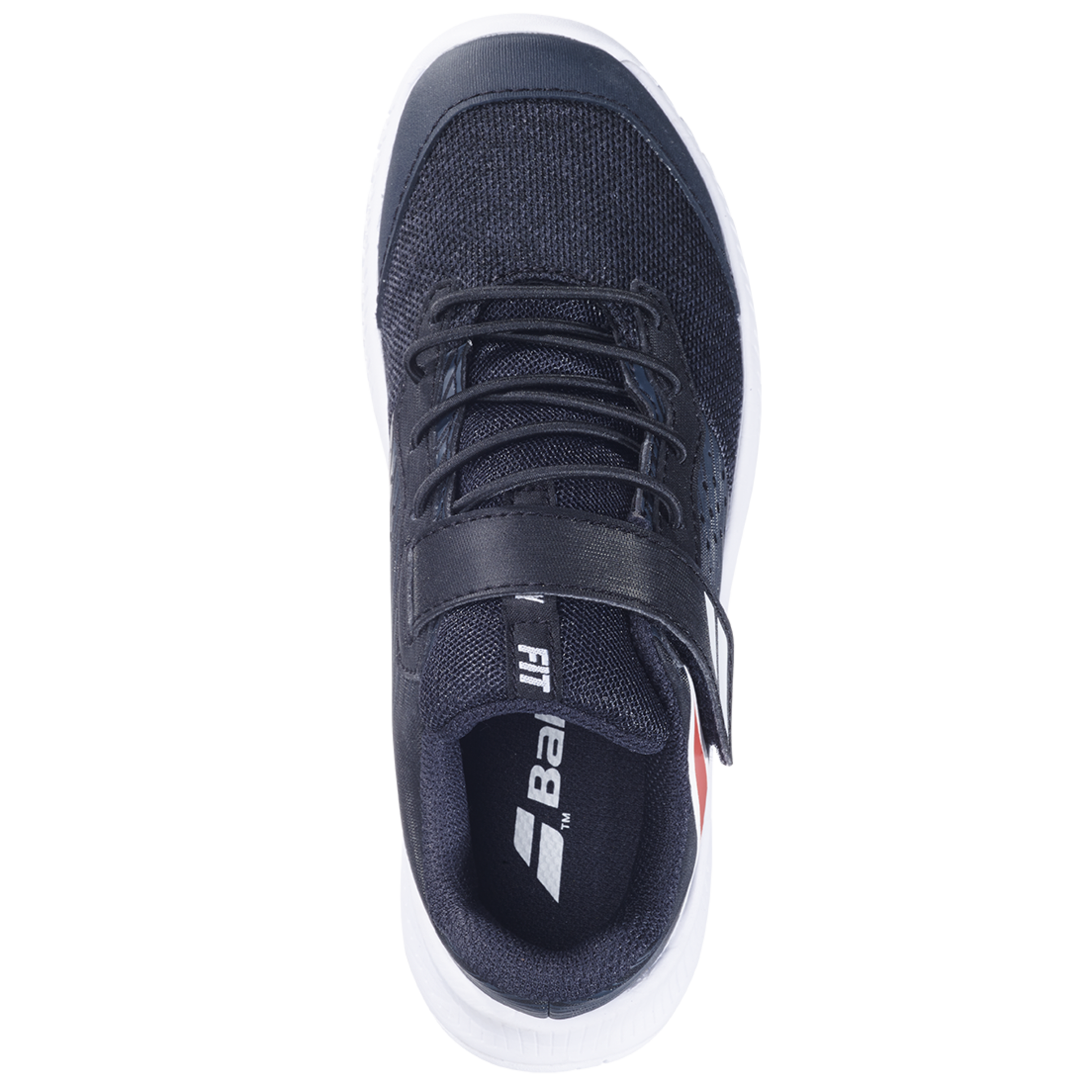 Pulsion All Court Kid Boy Noir / Fiesta Red