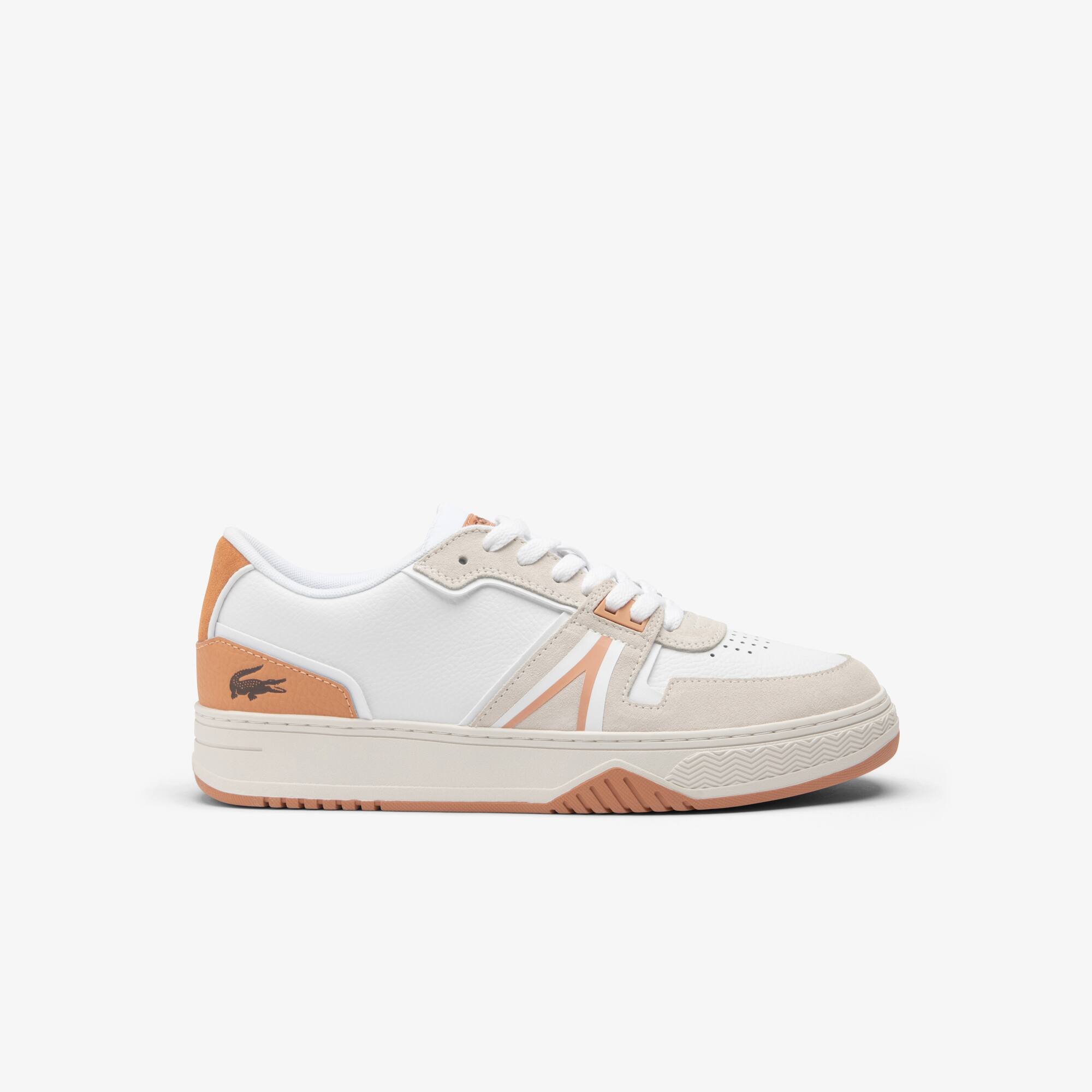 Herren L001 sportliche Sneakers aus Leder Sneakers - Weiss - Lacoste - Herren