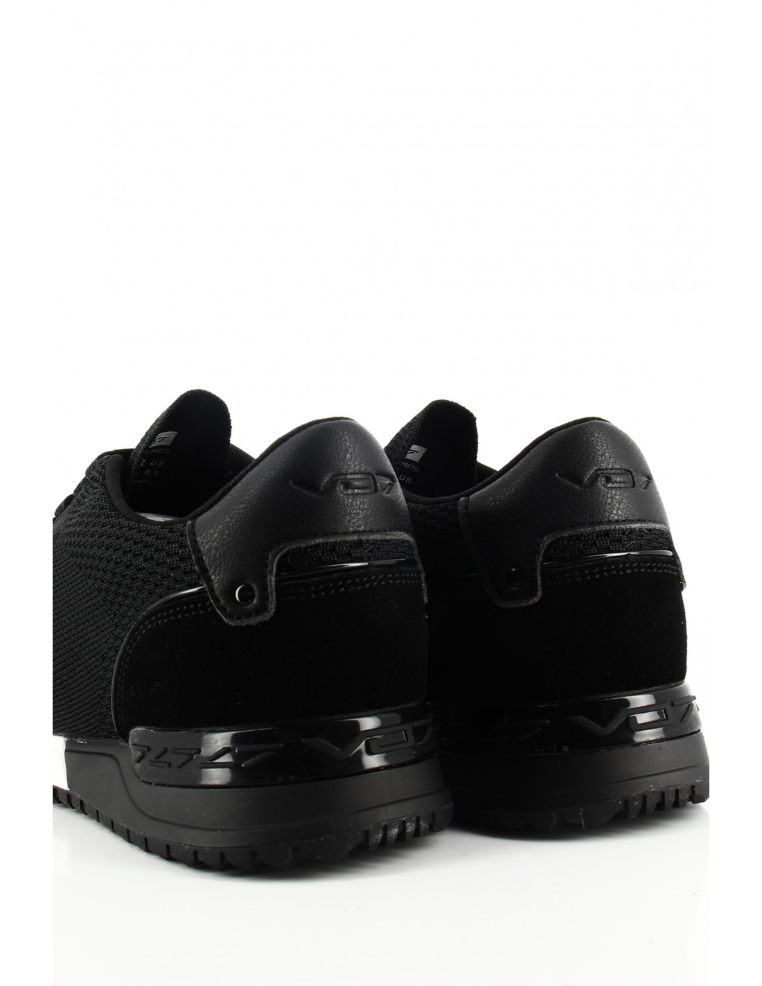 v07 Baskets de ville homme milan knit preto noir