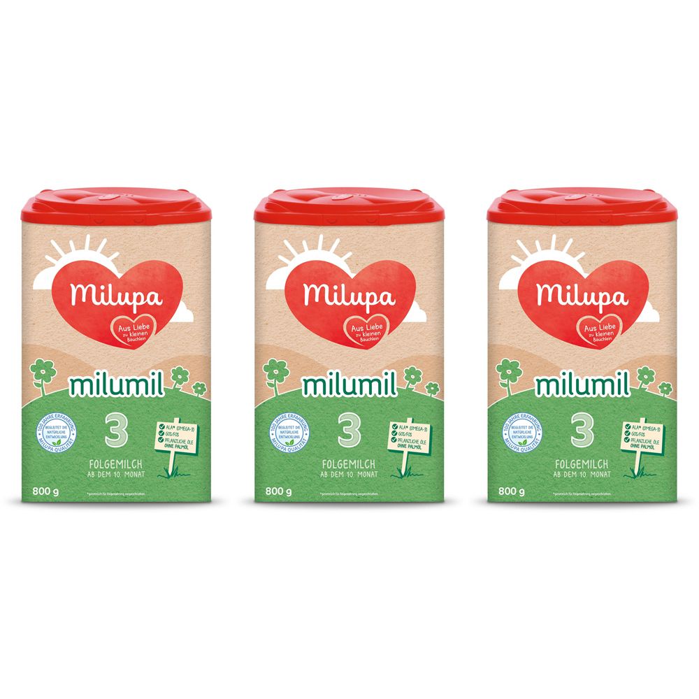 Milupa milumil 3 Folgemilch ab dem 10. Monat