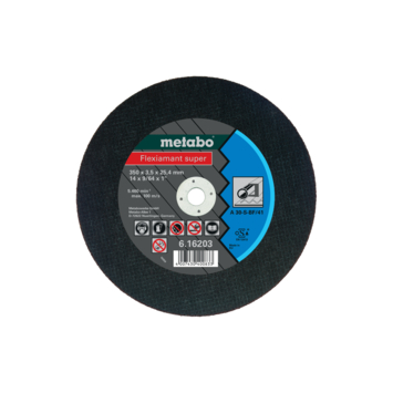 Metabo doorslijpschijf Ø 350x3,5x25,4mm staal Flexiamant super