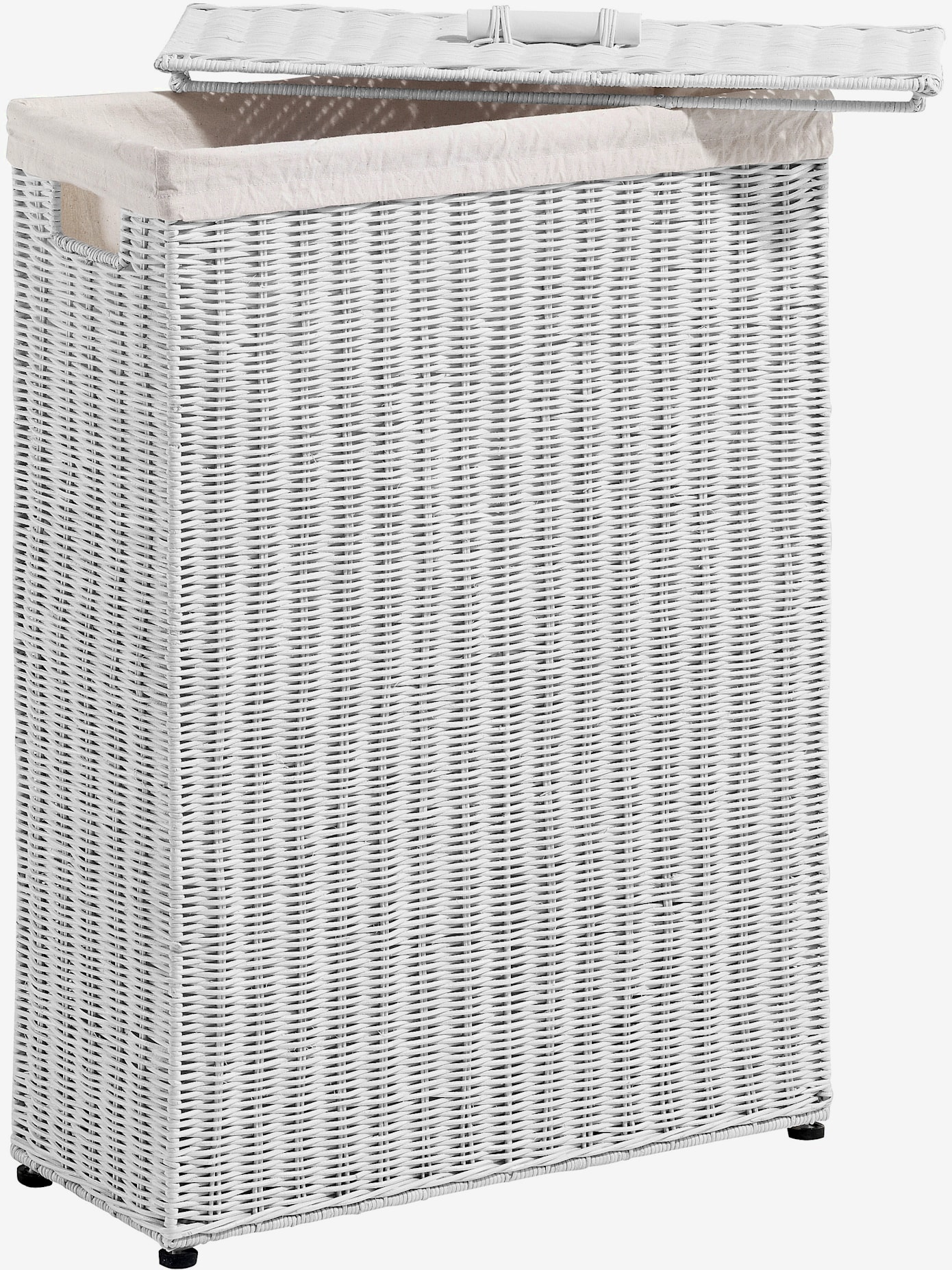 Panier à linge rotin