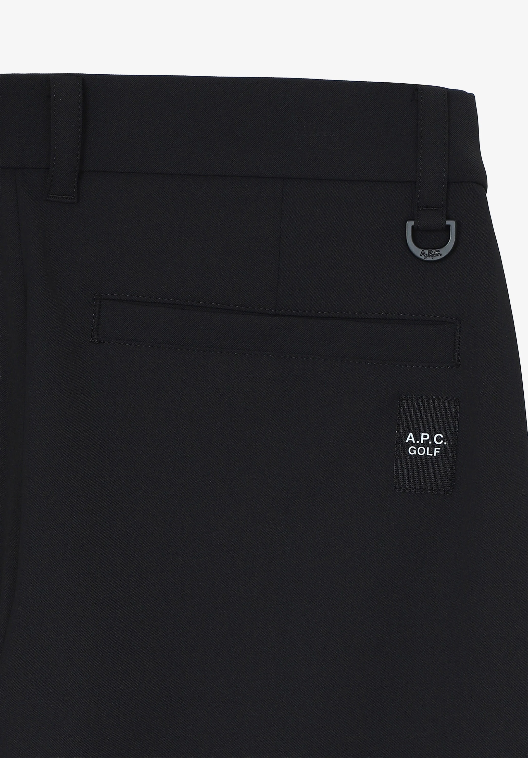Pantalon droit ajusté - Noir