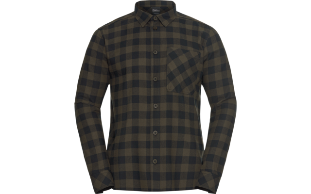 Jack Wolfskin Lite Flannel Herren Flanellhemd