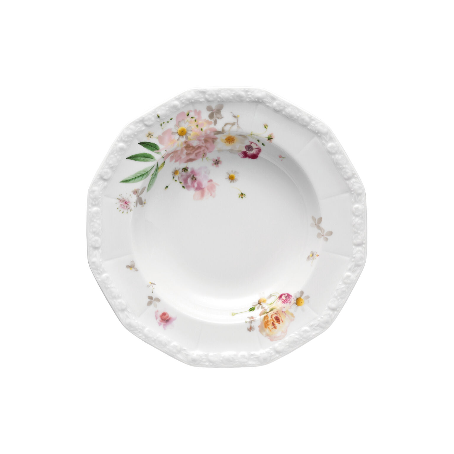 Maria Pink Rose Suppenteller 23 cm