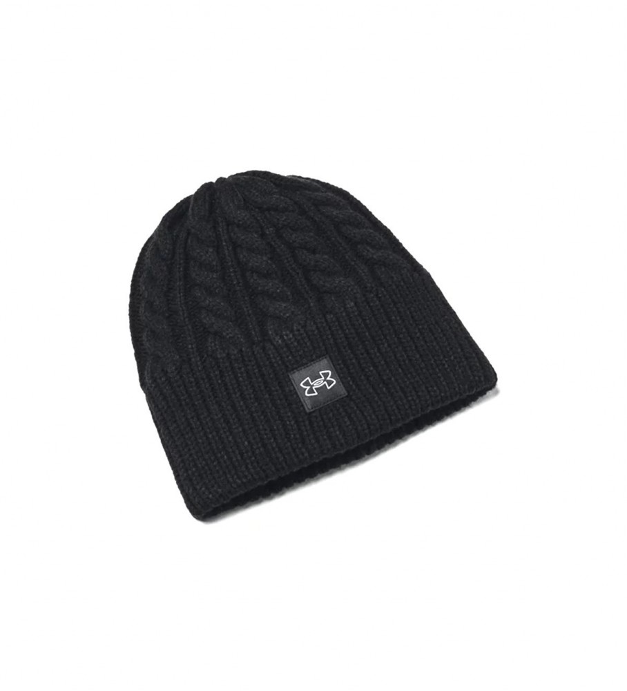 Gorro de malha preto da Under Armour