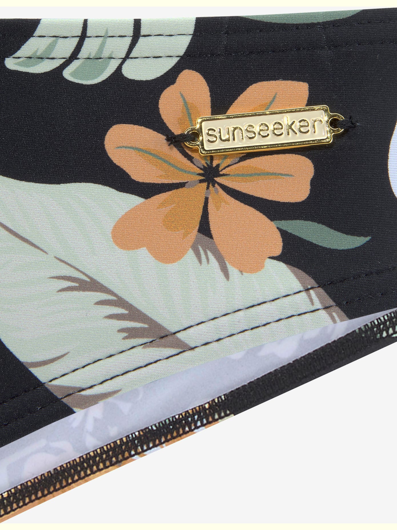 Bas de maillot de bain imprimé tropical tendance
