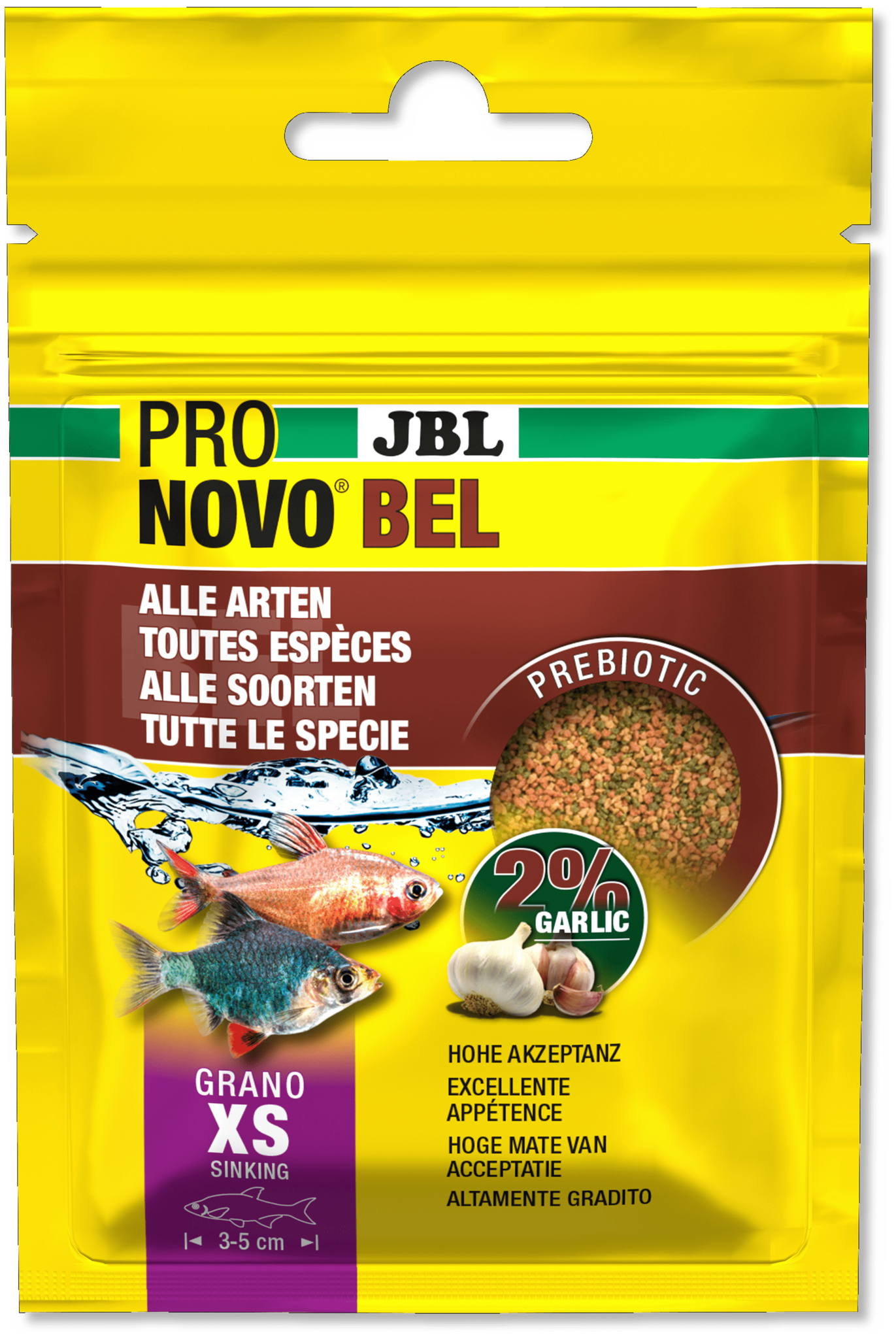 JBL Pronovo Bel Grano XS 20ml | Zinkend granulaatvoer