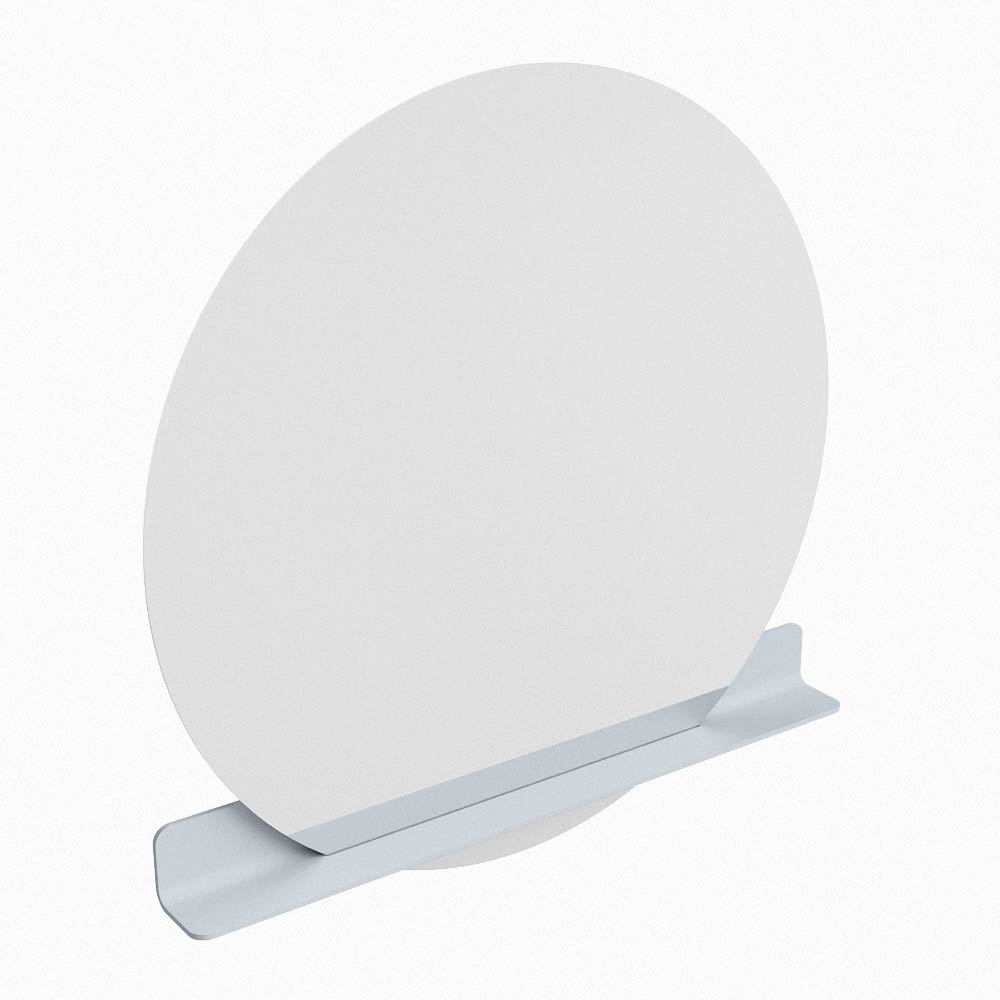 Mondiaz Spot spiegel rond Ø120cm met planchet clay