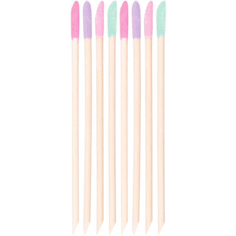 Brushworks Cuticle Crystal Sticks 8 Pieces