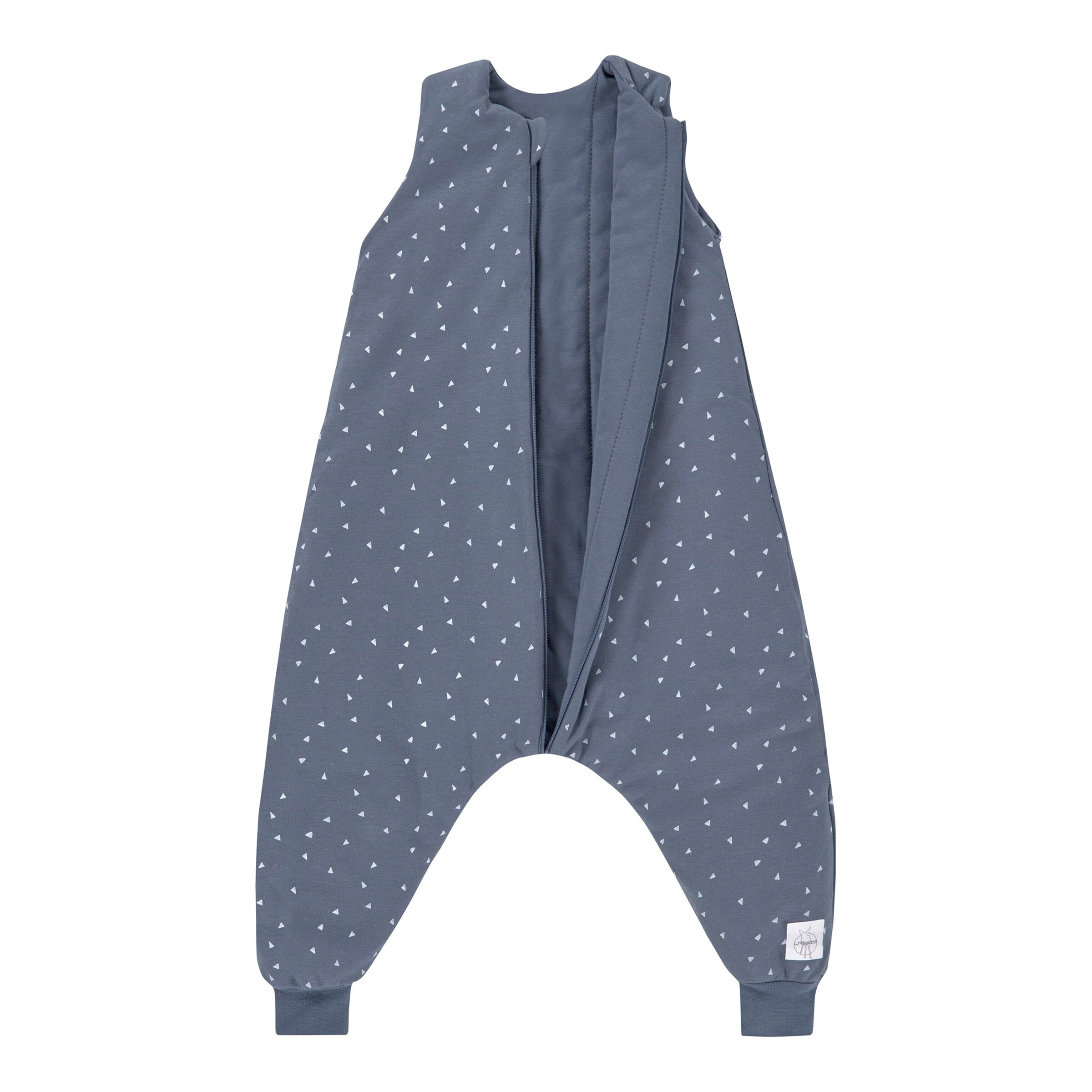 Lässig Ganzjahres-Sleepoverall 2.5 TOG Triangle blue