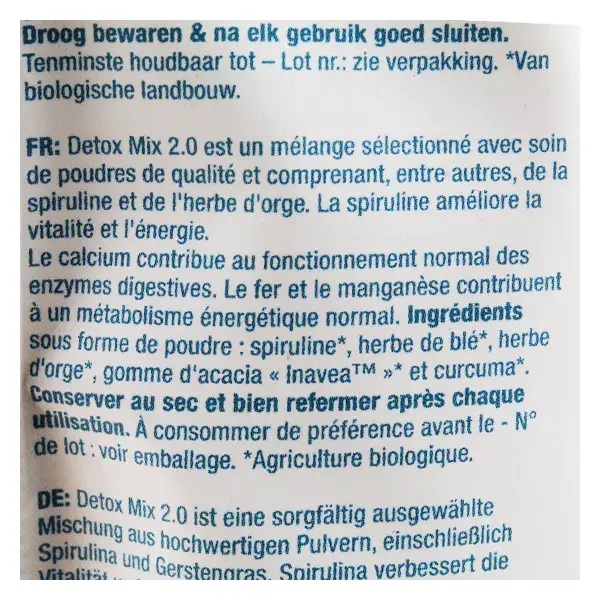 Purasana Total Detox Mix 2.0 Orgânico 250g