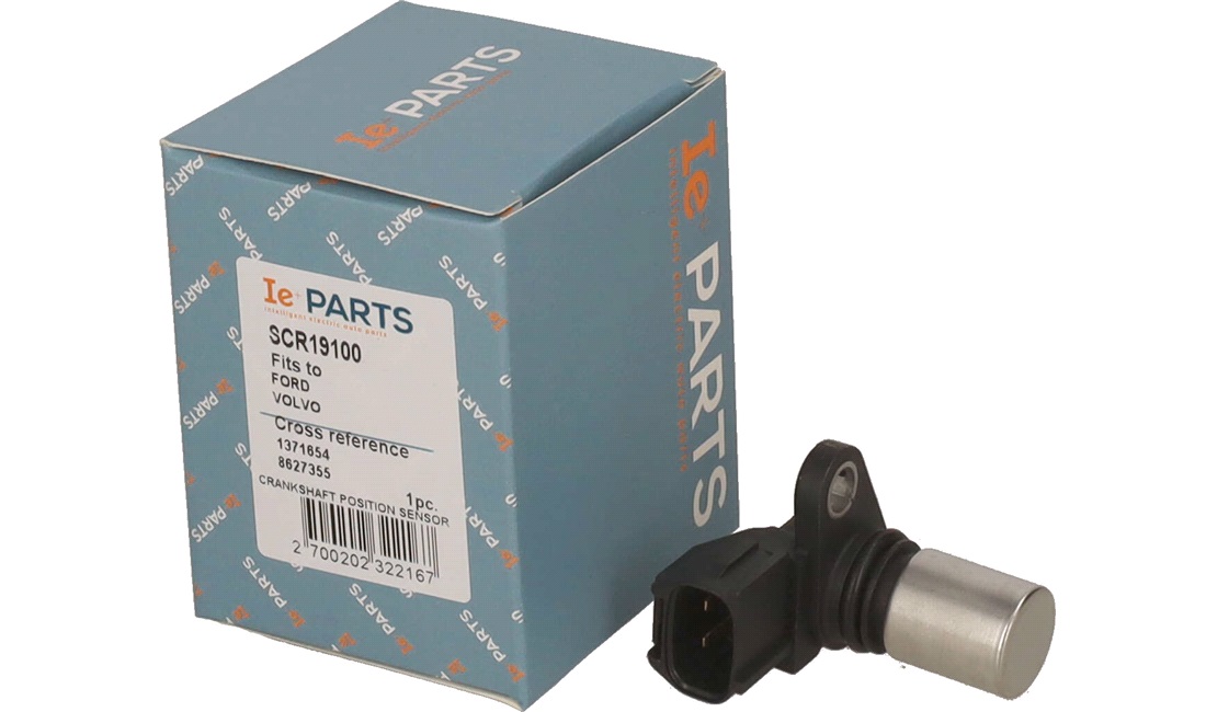 Impulsensor, krumtapaksel