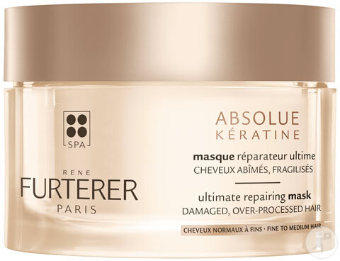 René Furterer Absolue Kératine Masque Réparateur Ultime Cheveux Abîmés Fragilisés Normaux/Fins 200ml