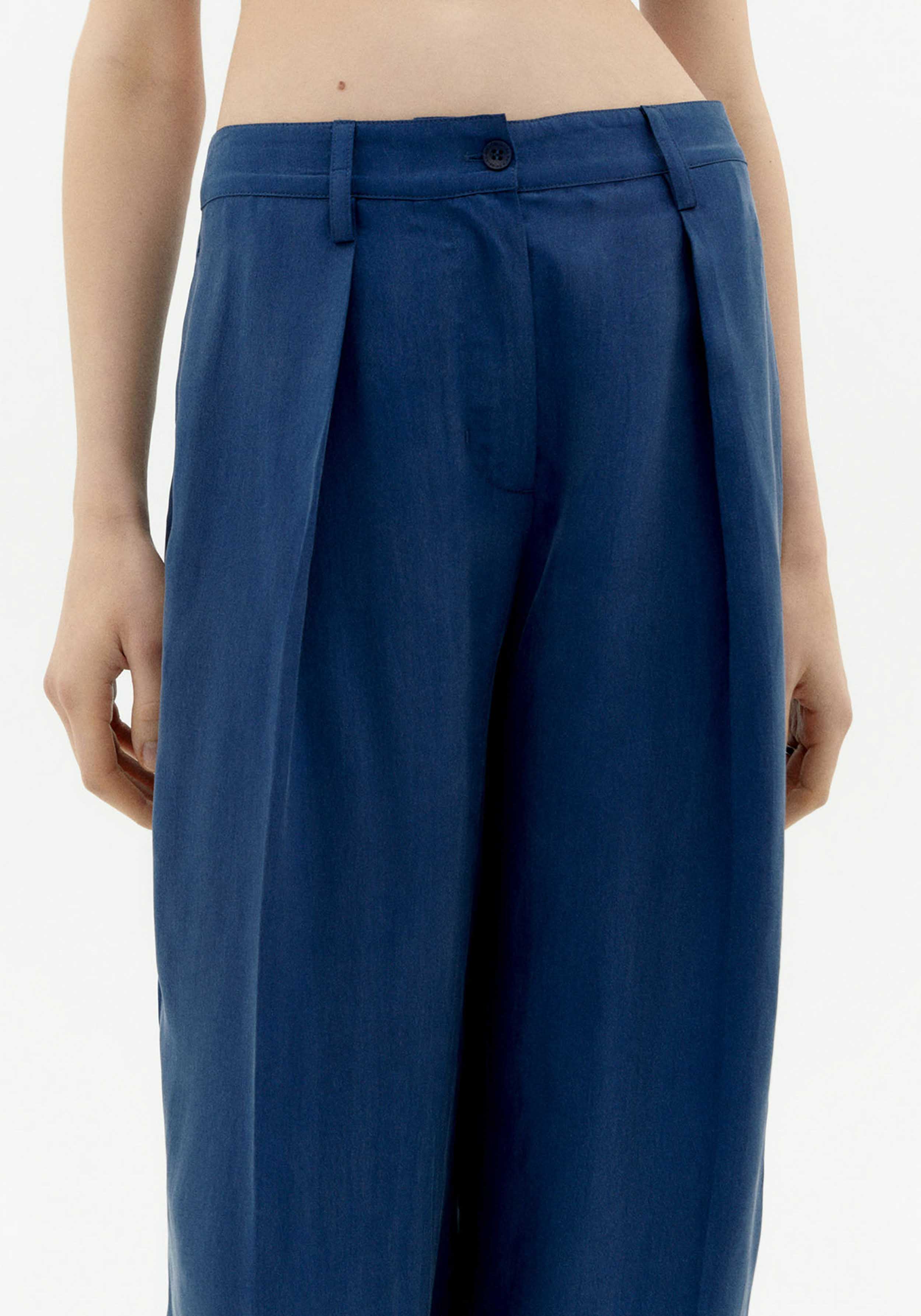 Thinking Mu Stoffhose Cirila Cobalt Blue