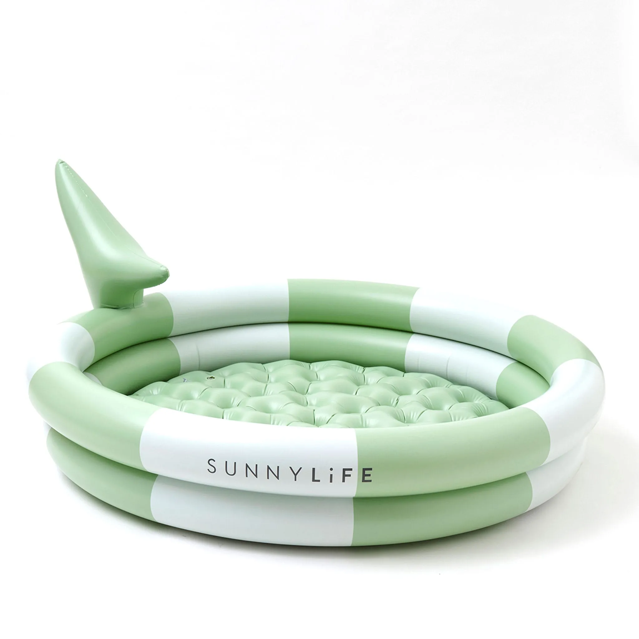 Sunny Life Piscine Gonflable - Requin Kaki