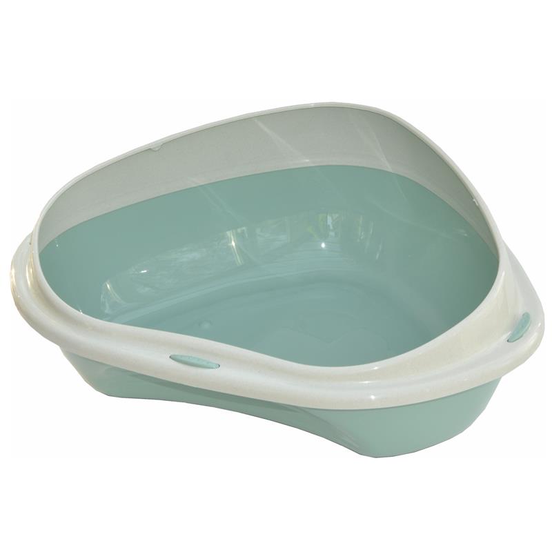 Georplast Eck Katzentoilette Shuttle Corner mintgrün