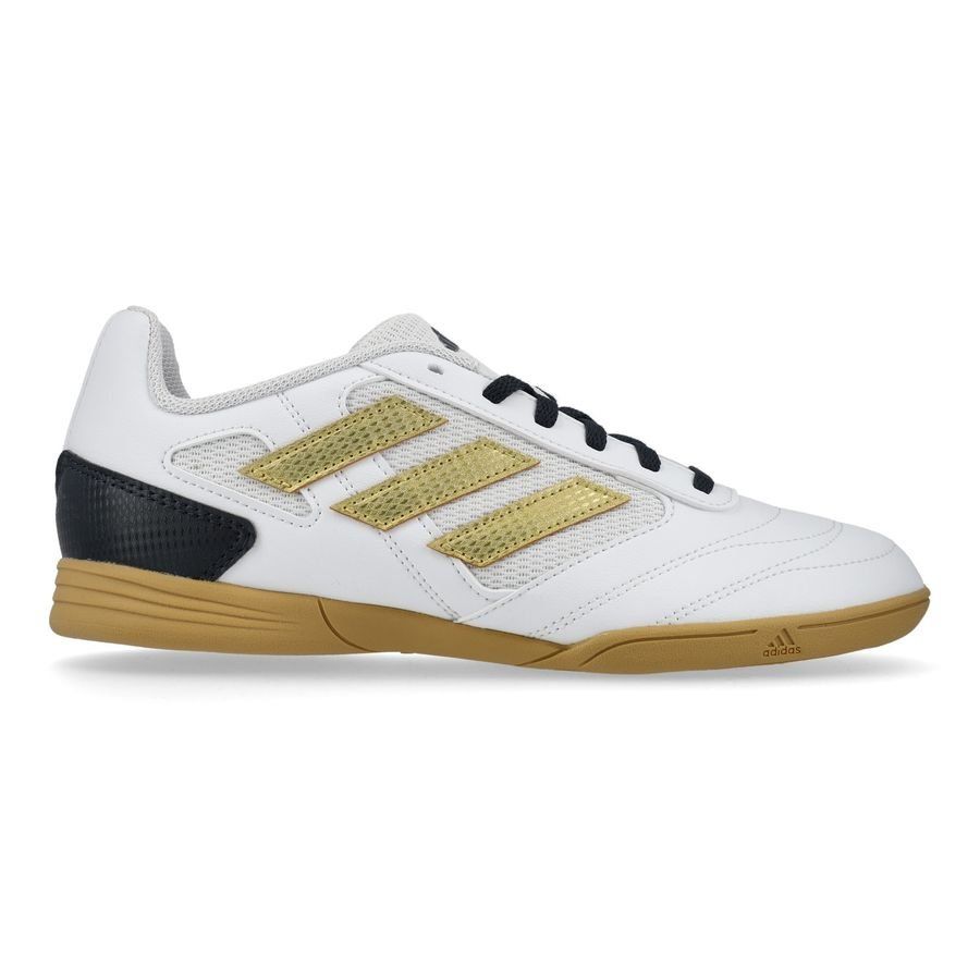 adidas Super Sala 2 IC - Blanc/Doré/Aurora Ink Enfant