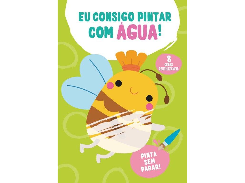 LIVRO EU CONSIGO PINTAR COM ÁGUA