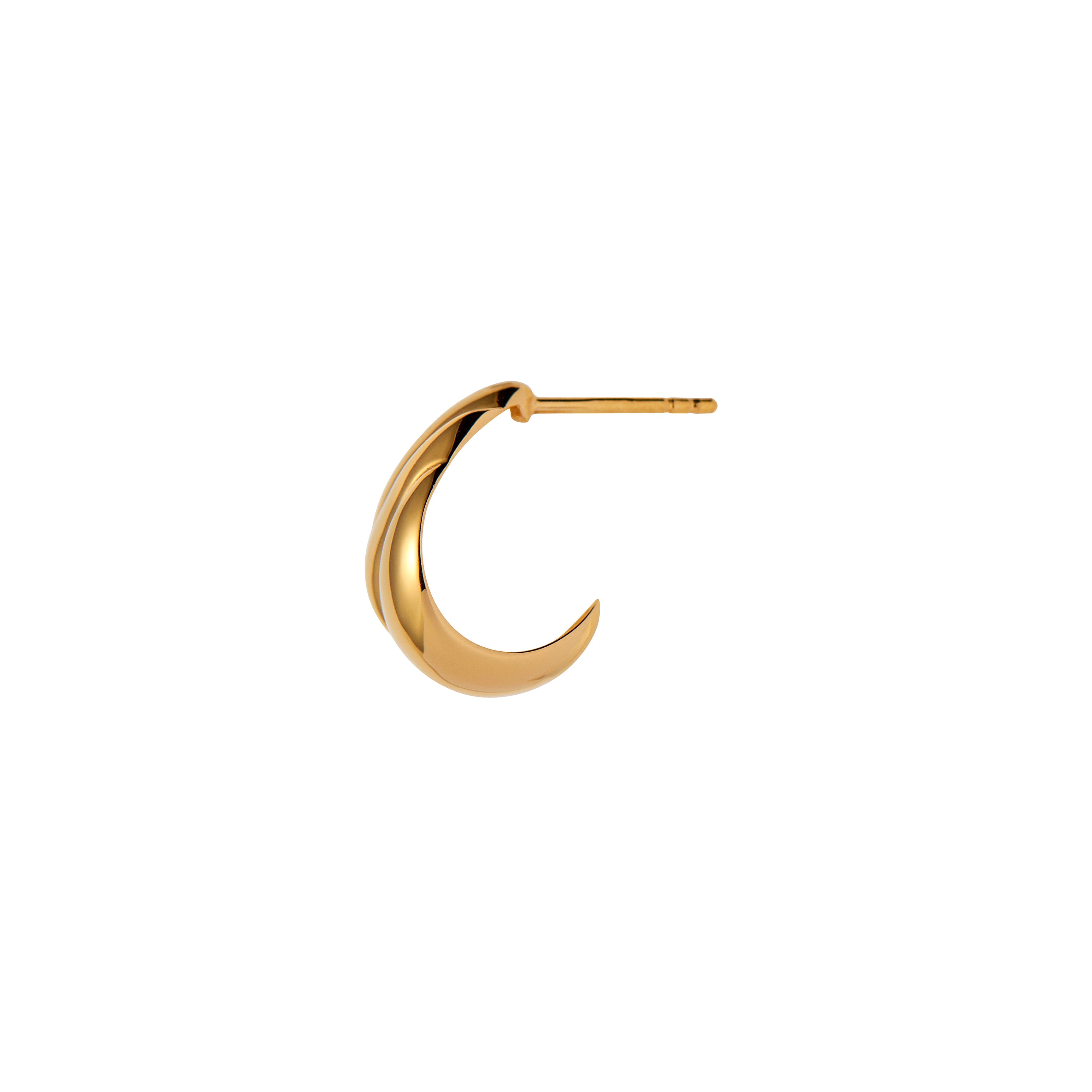 Stine A Jewelry  Velvet creol - forgyldt