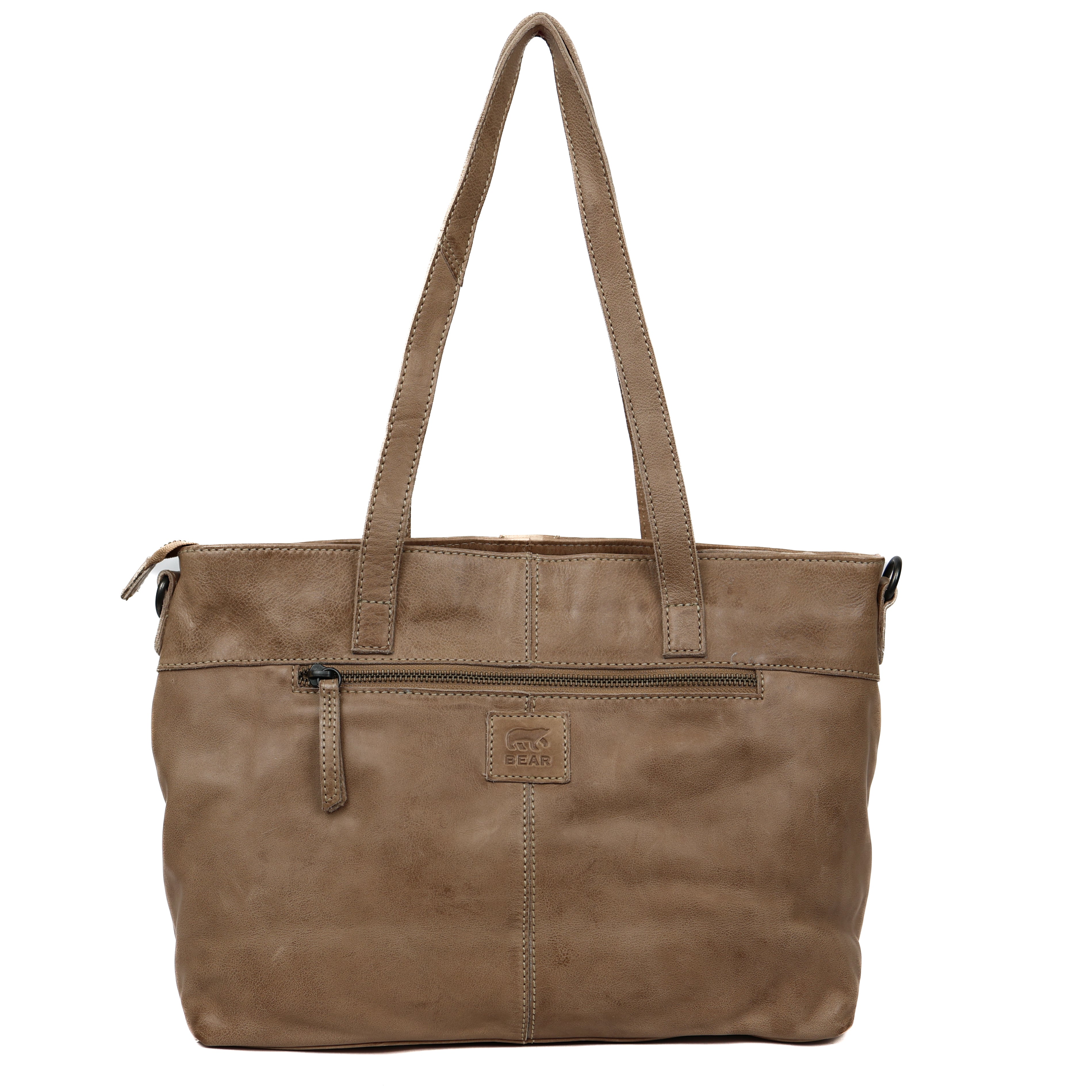 Hand-/schoudertas 'Fleur' beige Beige
