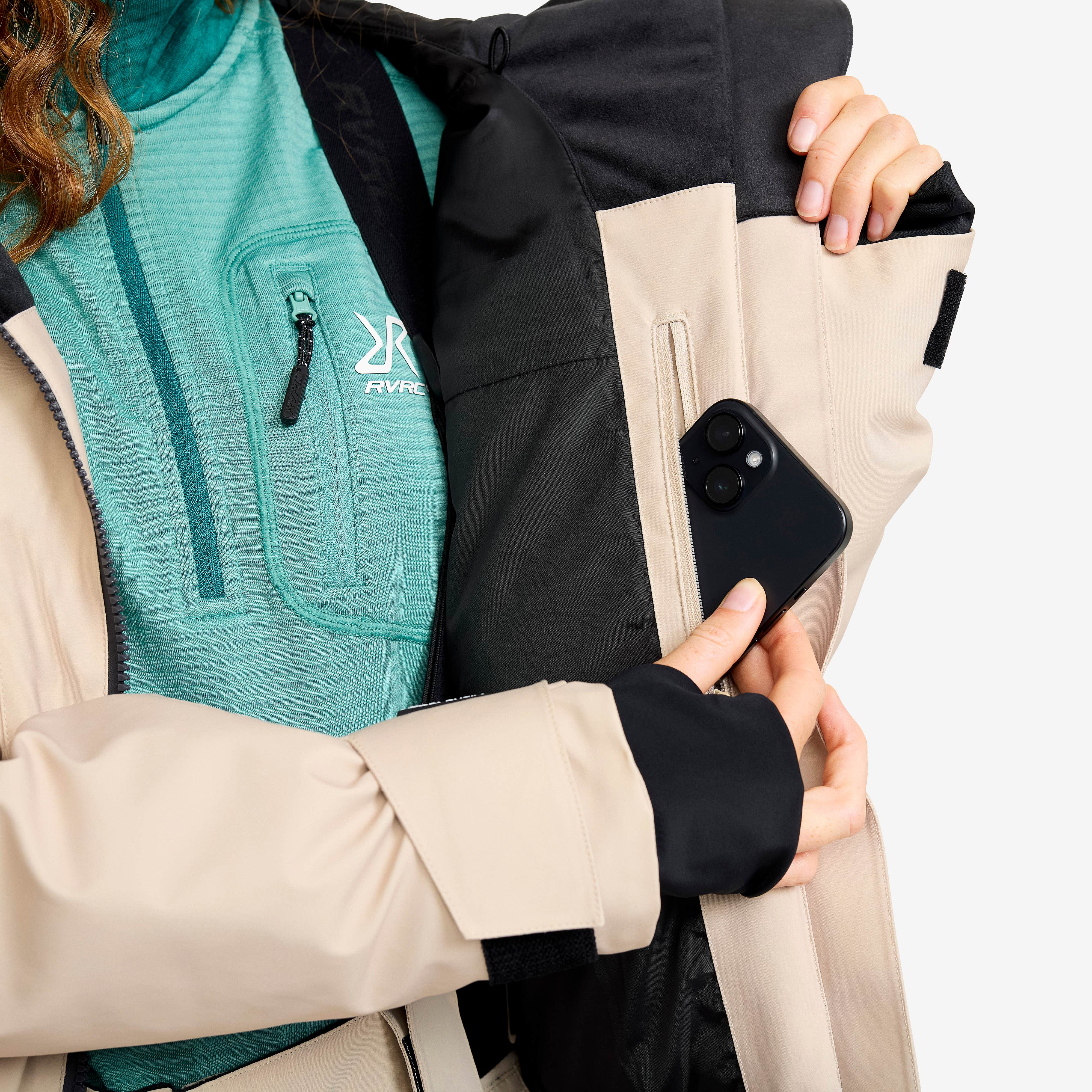 Halo 2L Insulated Ski Jacket Dame Peyote
