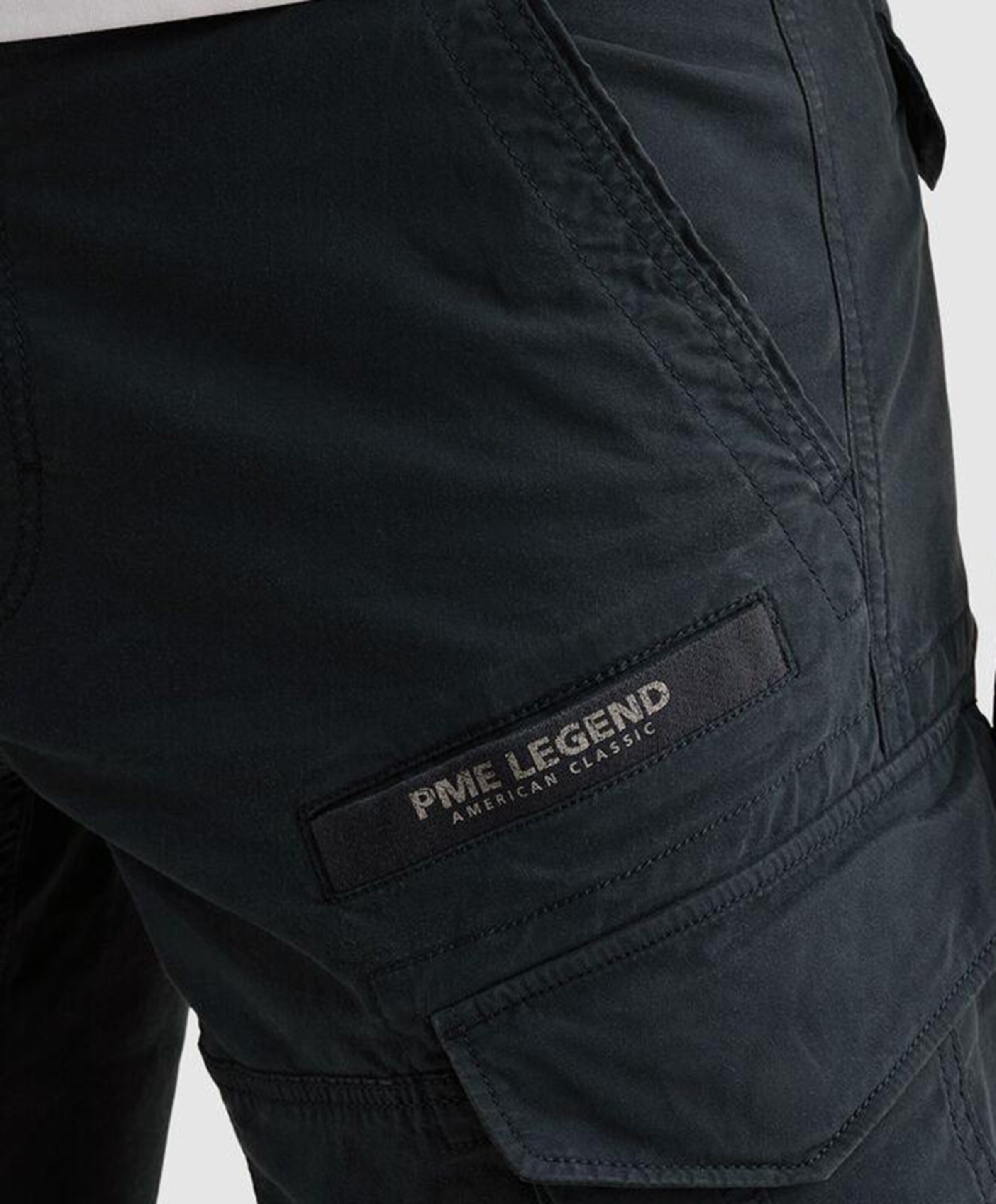 PME Legend NORDROP CARGO SHORTS STRETCH TWILL heren korte broek blauw
