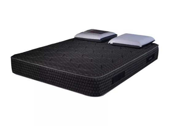 Matelas Cosmos Black mémoire de forme - 28 cm - 180x200cm avec 2 Oreillers viscoélastiques 60x60cm