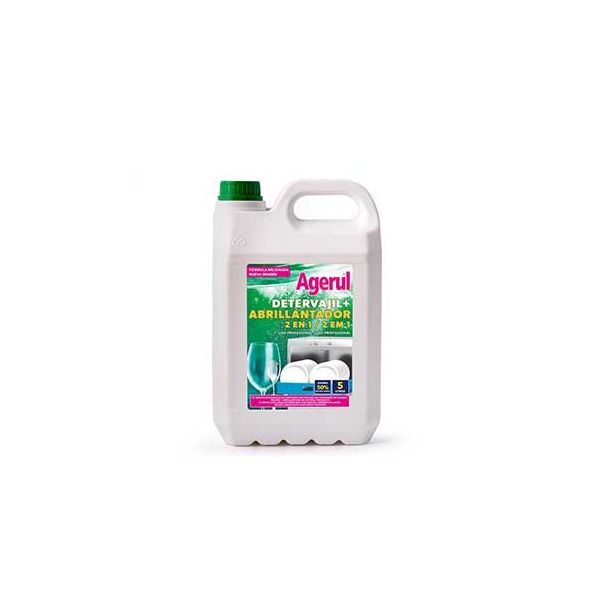 Agerul Detergente abrilhantador P/ Loica Maquina 2 em 1 5Lts - 683270425