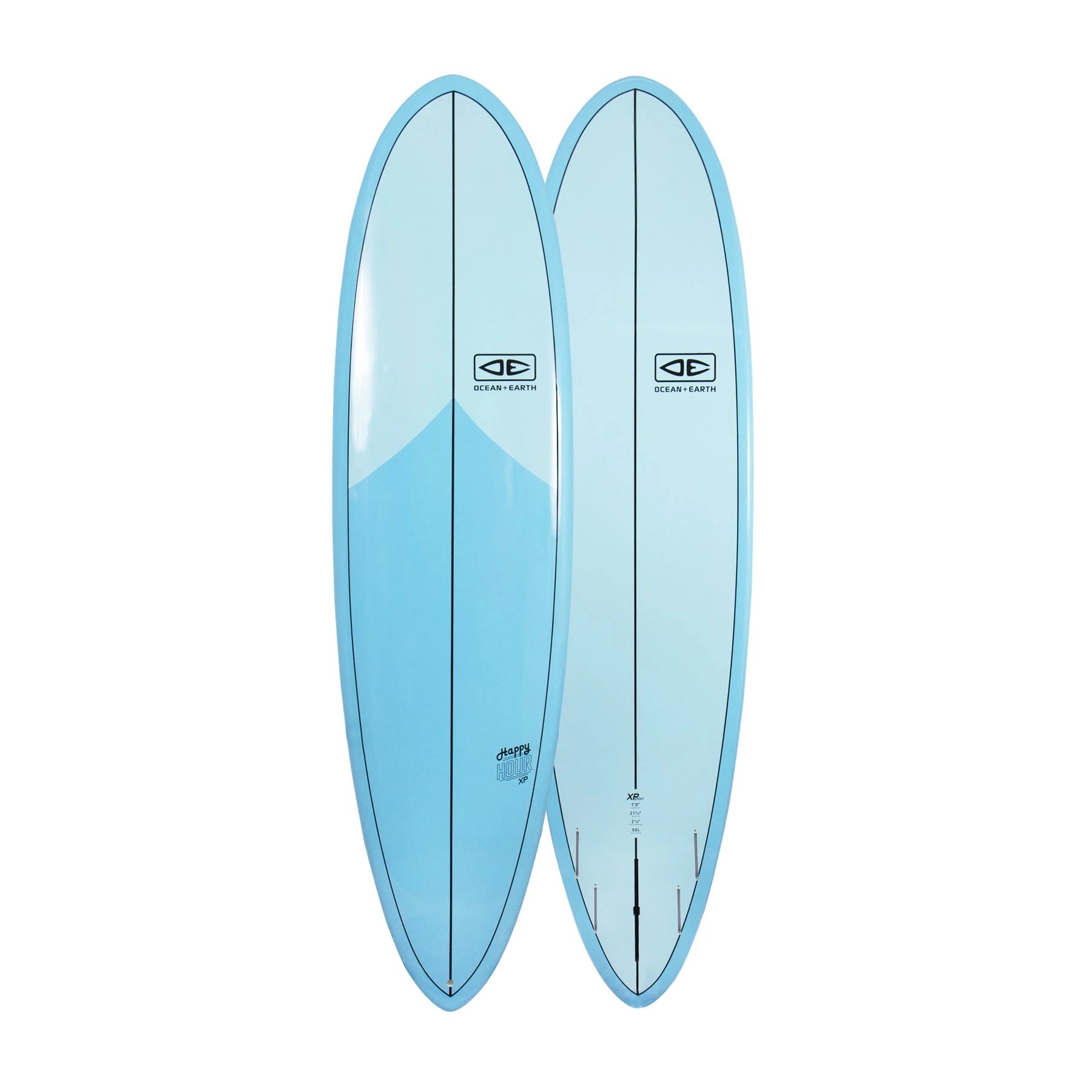 Ocean and earth Happy Hour Epoxy - 7'0