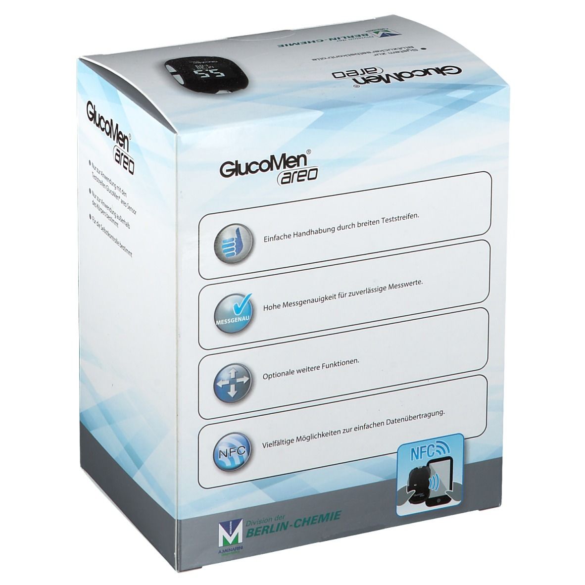 GlucoMen® areo Set mmol/L