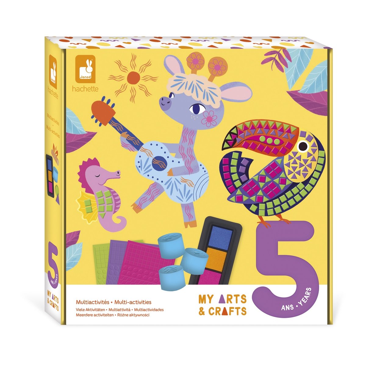Coffret multi-activités Arts & crafts 5 ans
