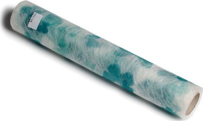 Sizoflor - Bordløber Med Sommerfugle - Hvid Blå - 30 CM