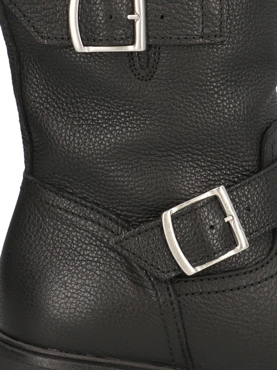 Glattleder Stiefel