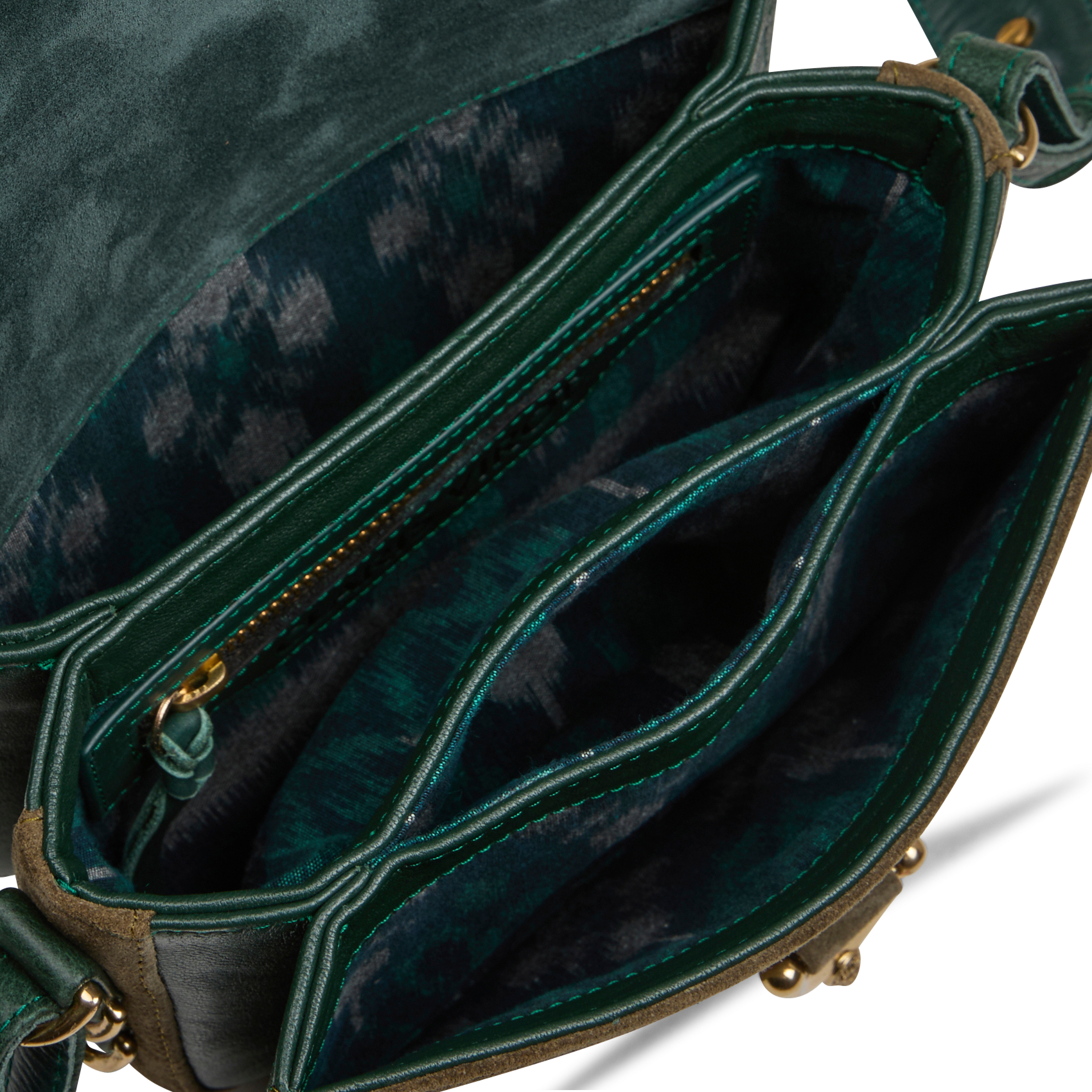 MINI MANON - Sac bandoulière en cuir | Vert