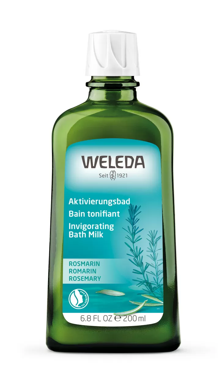 Weleda Bath Milk Invigorating Rosemary - 200 ml