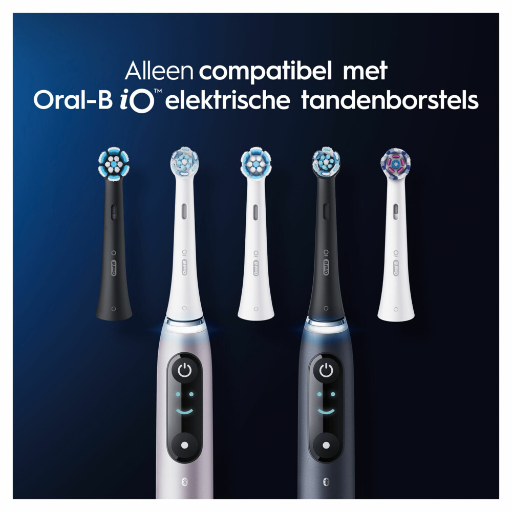 Oral-B Opzetborstels iO Ultimate Clean Zwart6 stuks