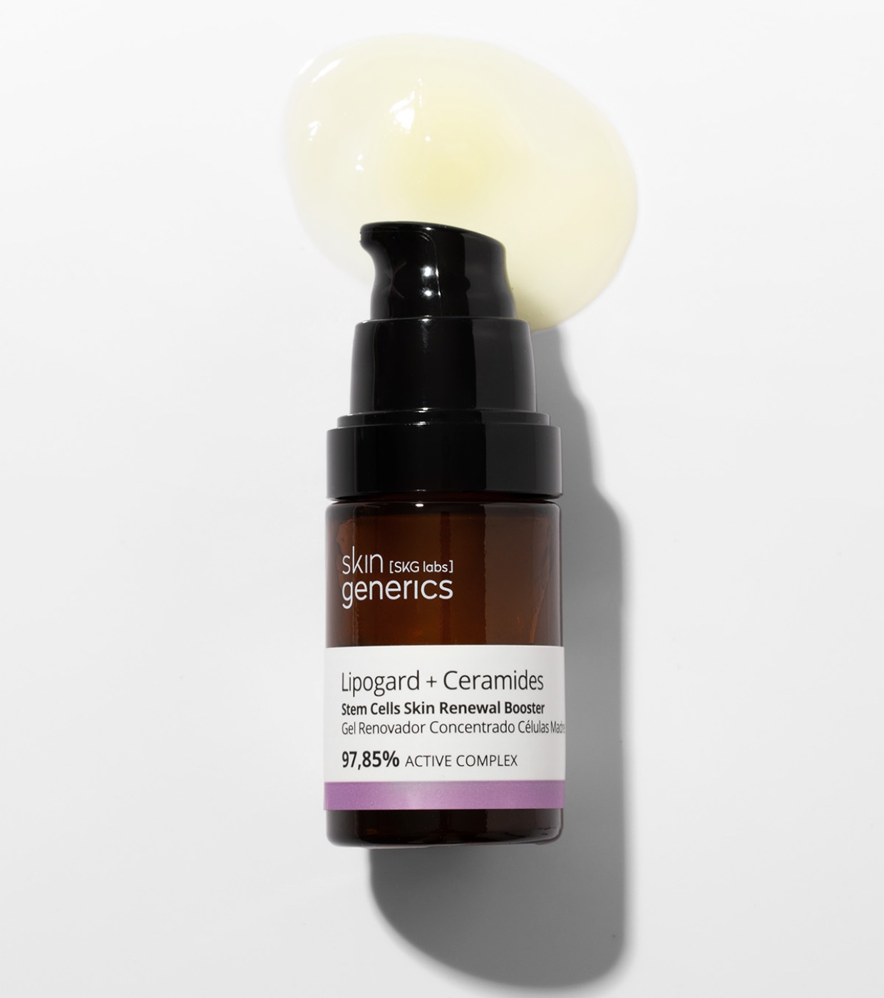 Skin Generics - Gel iluminador concentrado de células-tronco Lipogard + Ceramides