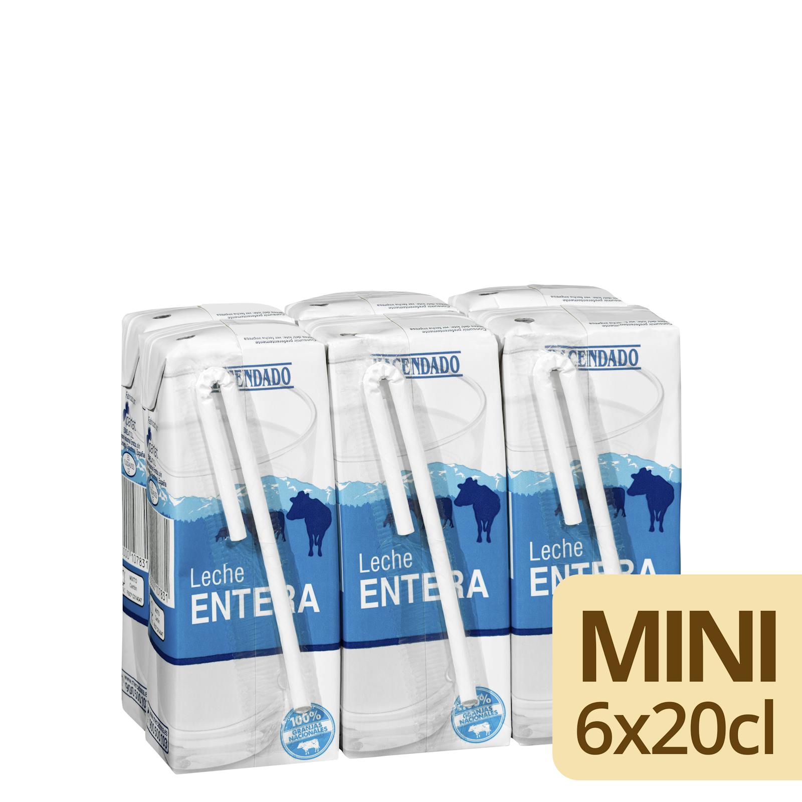 Lait entier Hacendado