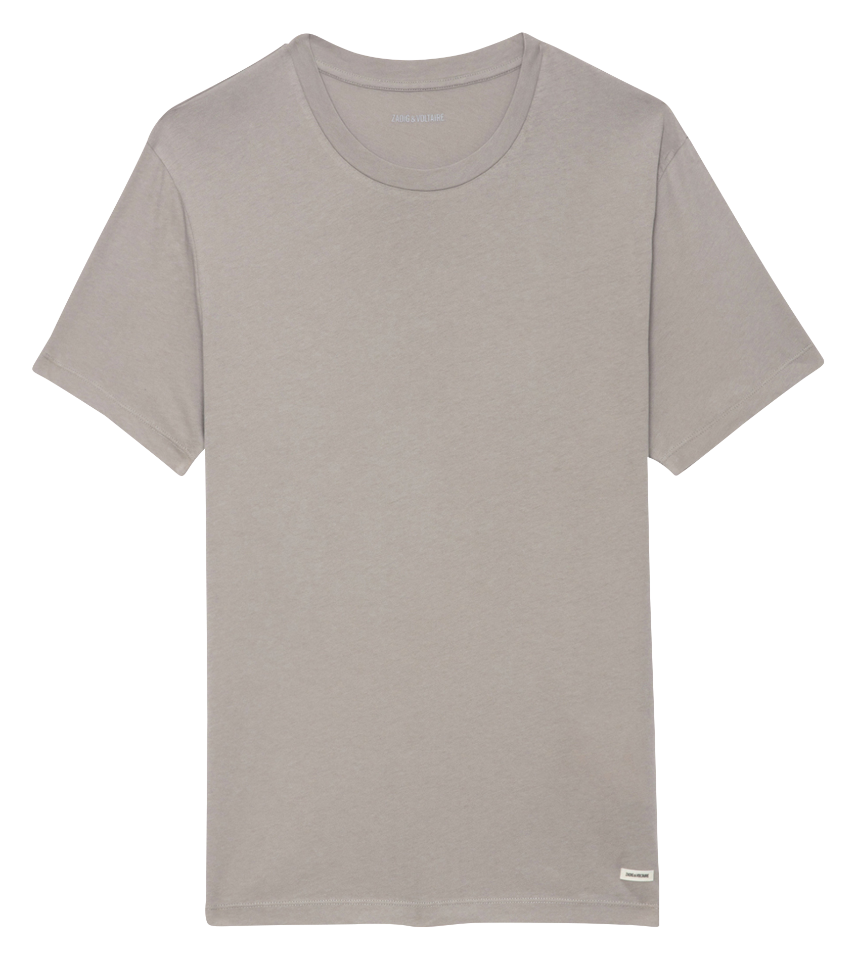 TOMMY - Tee-shirt droit en coton bio | Gris