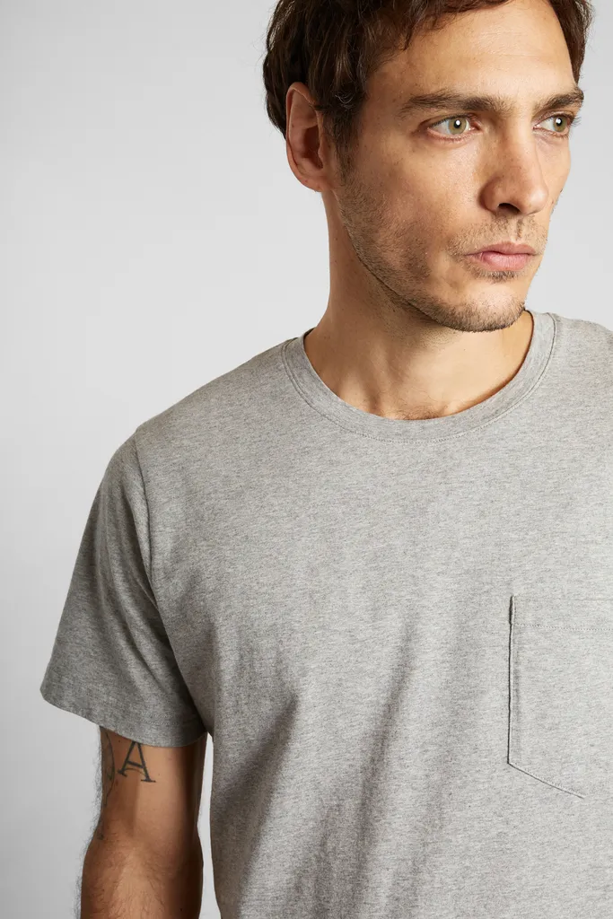 T-shirt poche en coton biologique L'Exception Paris