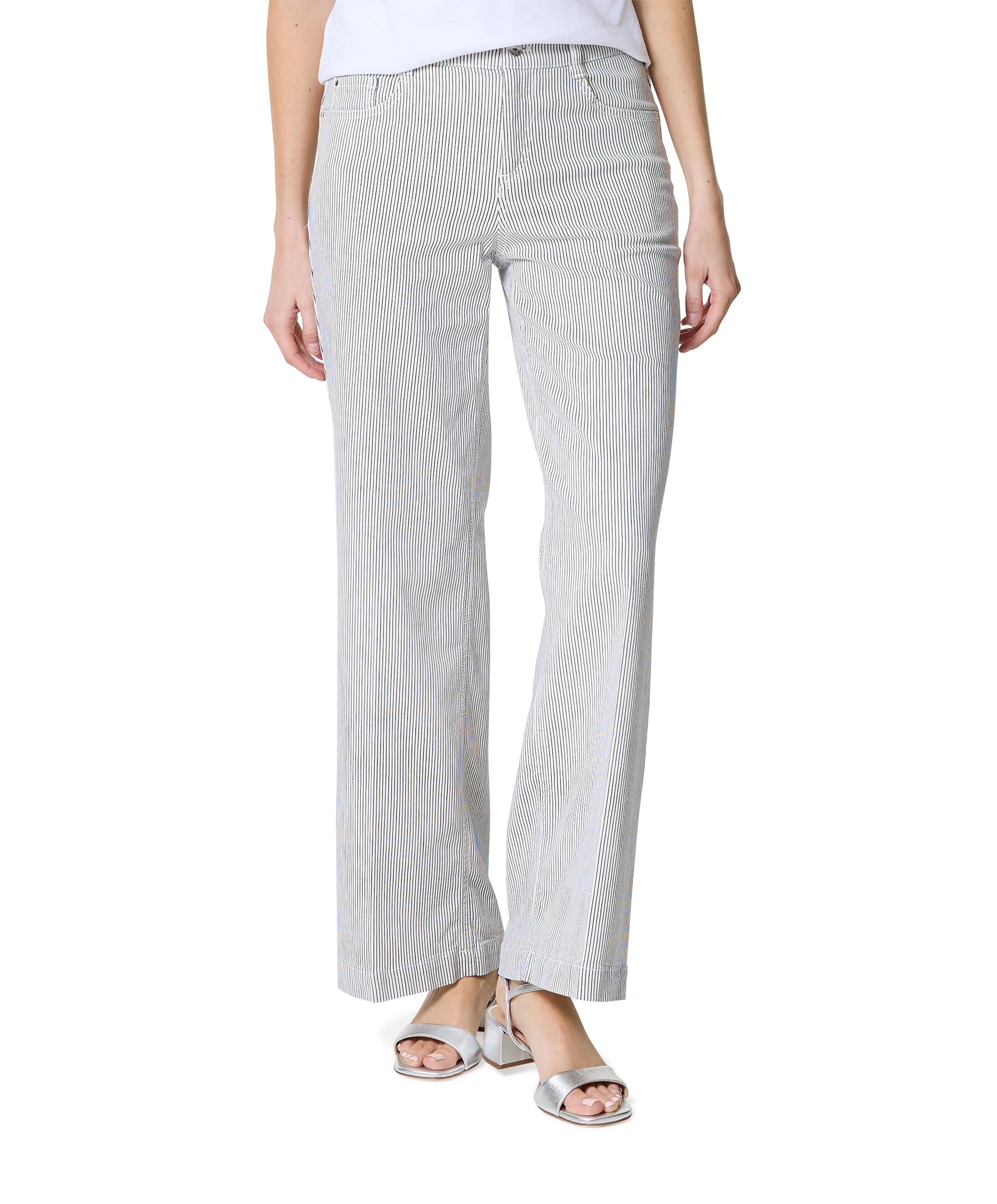 Gardeur Hose Wide leg Feminine dames broek ecru