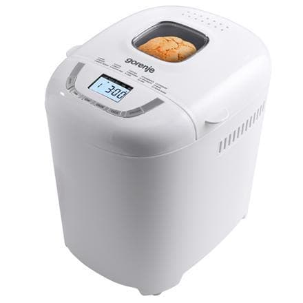 Gorenje Brødmaskine BM910WII Effekt 550 W, Antal programmer 15, Display LCD, Hvid