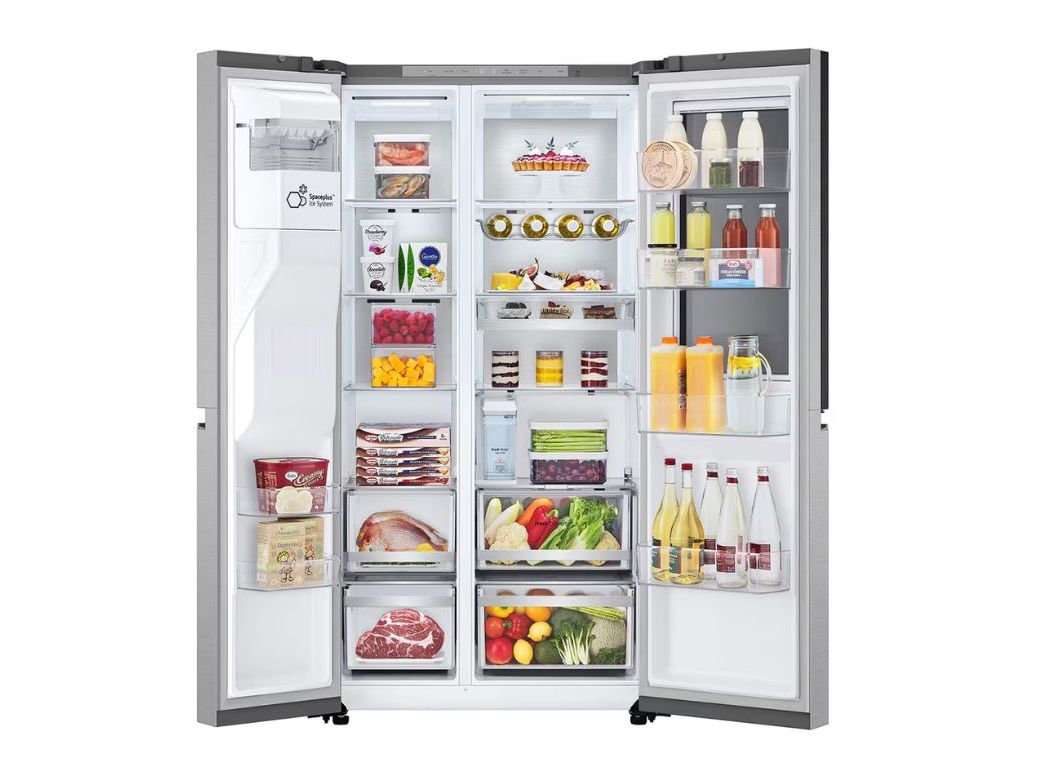 FRIGORÍFICO AMERICANO LG GSXE91MBAD INSTAVIEW SORBET METAL 628L