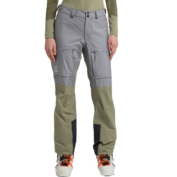 Pantalon ski de randonnée HAGLÖFS VASSI TOURING GTX PANT W CONCRETE/THYME GREEN