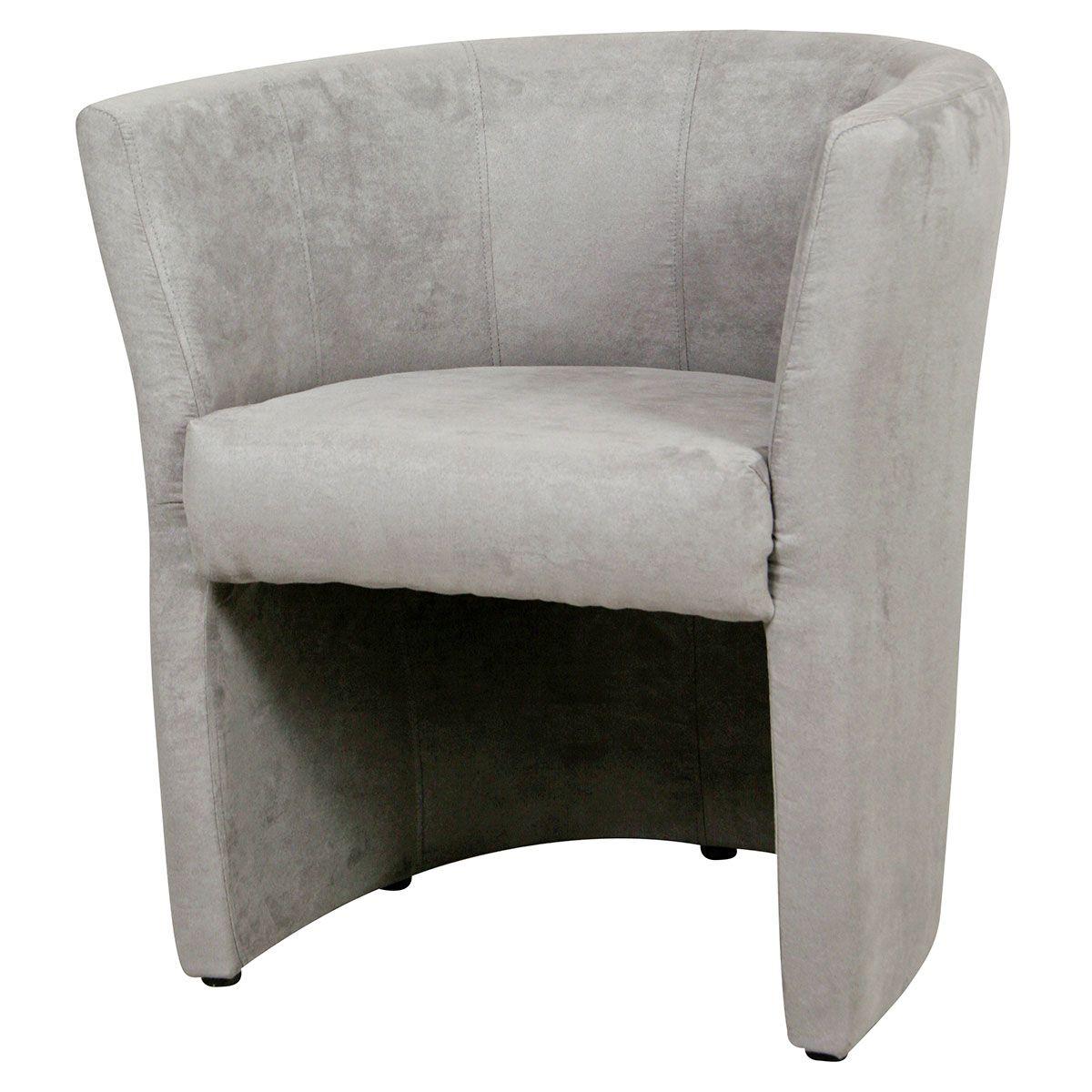 OMER FAUTEUIL NUBUK GRIS 27
